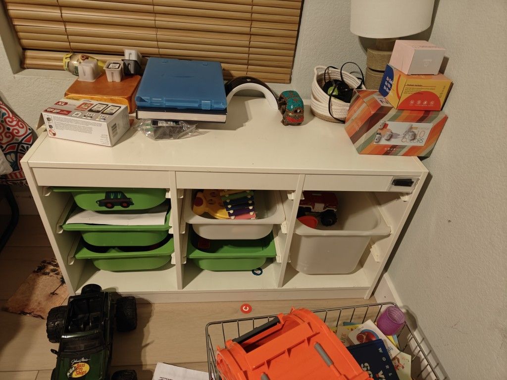 Ikea Toy Storage W Totes