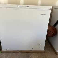 Insignia 5.0 cu. ft. & Insignia 7.0 cu. ft chest freezer