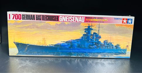 Tamiya 1/700 Scale German Battlecruiser Gneisenau – Waterline Series New