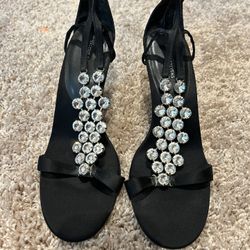 7 1/2 Black Valerie Steven’s Dress Shoes