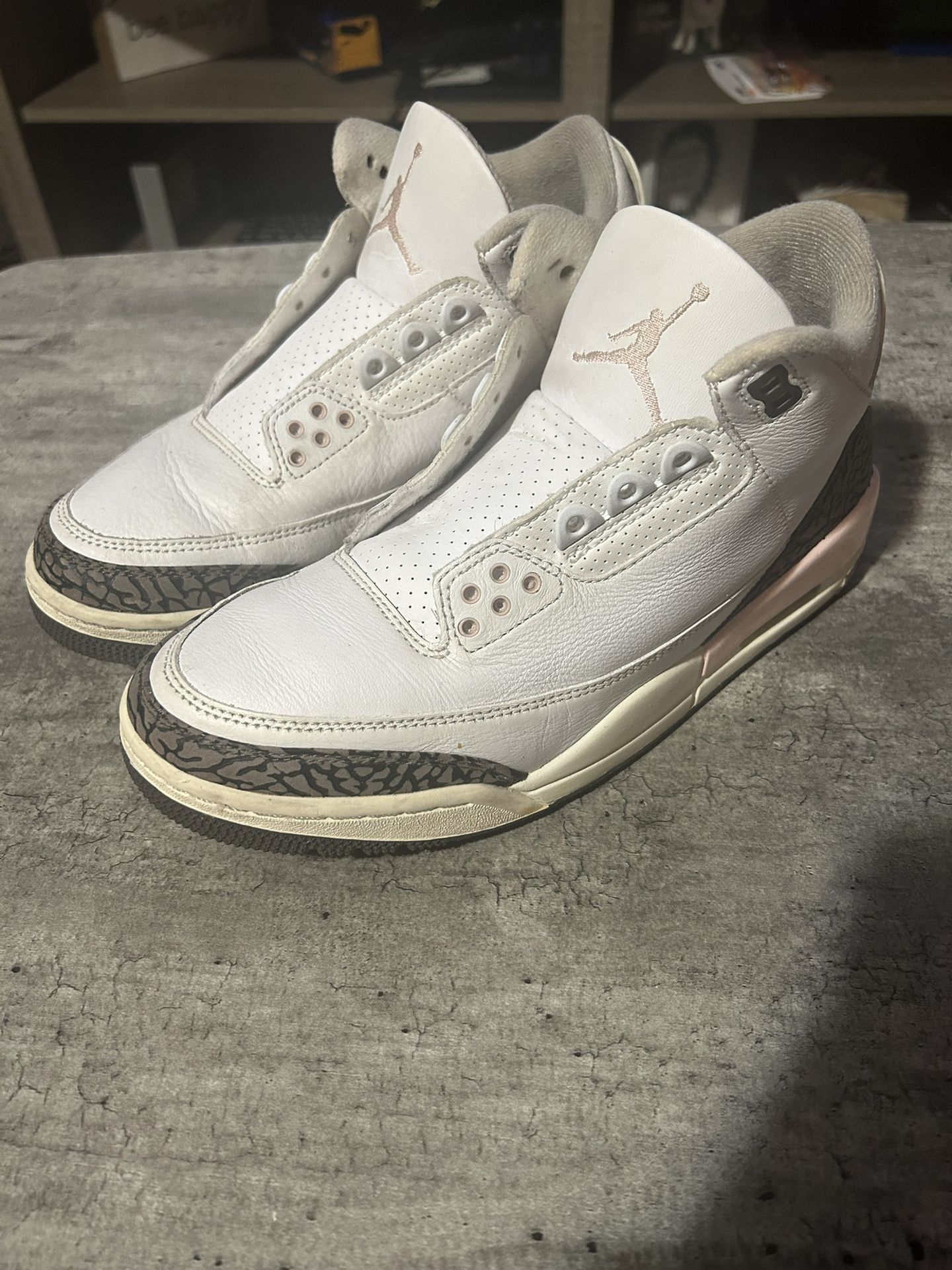 Neapolitan Jordan 3s “Beaters” Size 9.5