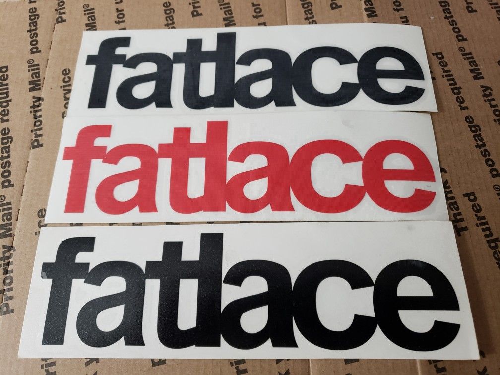 Fatlace sticker deals