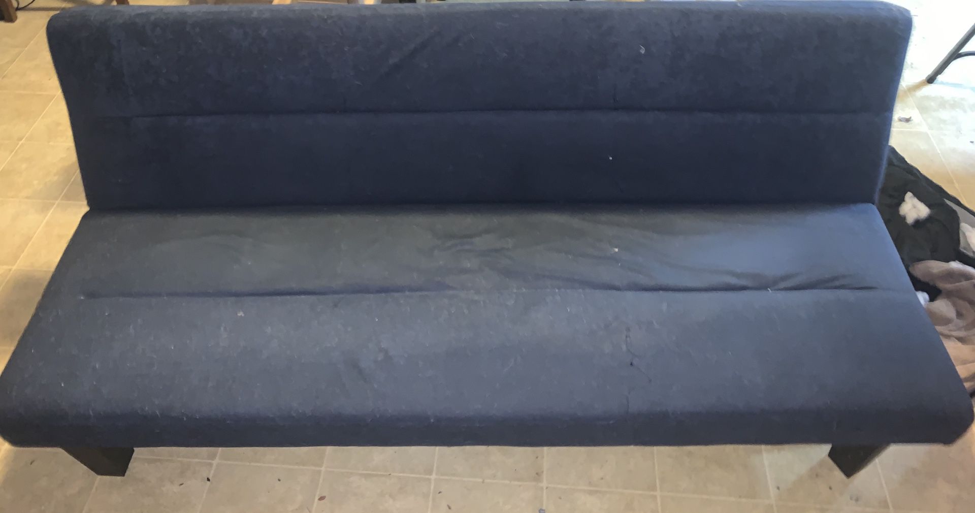 Black Folding Futon/Couch