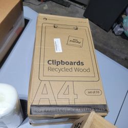30 Clipboards (A4 / Letter Size)