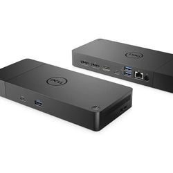 Dell WD19S 130W Docking Station, HDMI/Dual DisplayPort, Dell Docking Station with 90W Power Delivery, Dual Monitor Support,Bundle (Renewed)