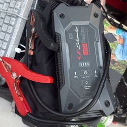 Schumacher Sl1(contact info removed)-amp 12v Lithium Jump Starter Jumper And USB Power Pack! 