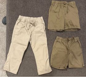 Kids Khaki Pants and Shorts Bundle (3 Pieces)
