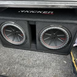 Kicker 2 12inch Subwoofers 