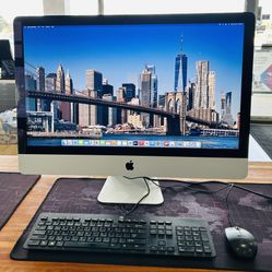 Apple IMac 27” 2020 6CORE i5 16GB 256GB Radeon Pro 5300M 4GB VRAM Crack Glass