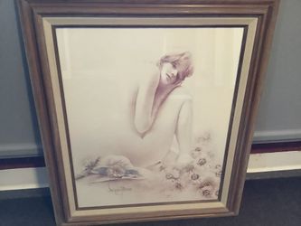 Vintage Sara Moon (Linda) Wall Art Picture