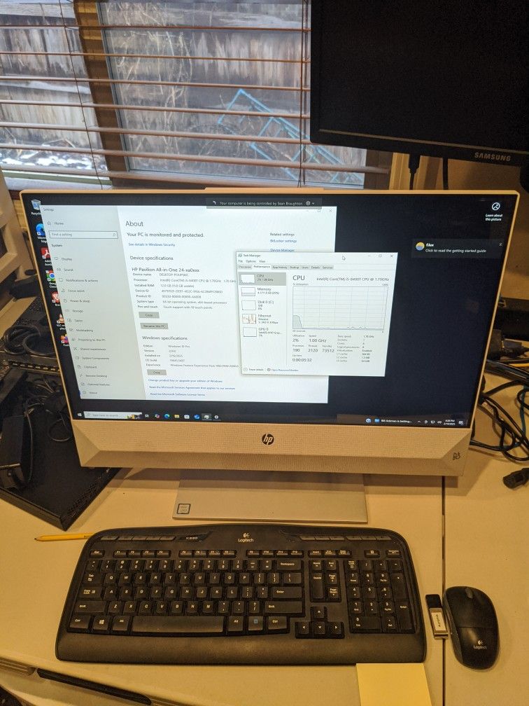 Hp Pavilion All In One Pc 24" i5