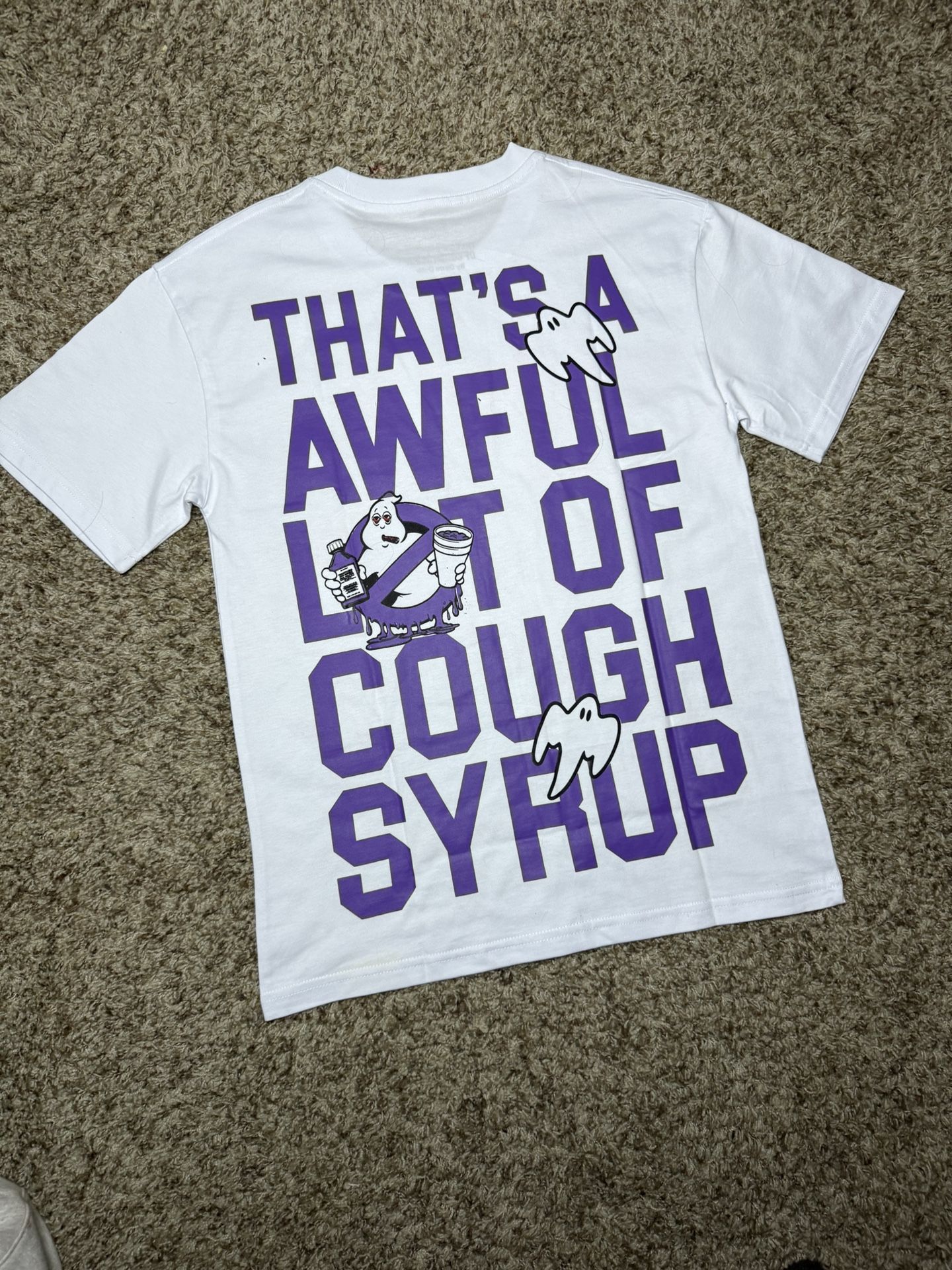 Awful Lot Of Cough Syrup Juice Busters Tee