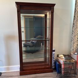 Lighted Curio Cabinet