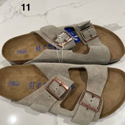 Birkenstock Arizona In Suede - Size 10 Women