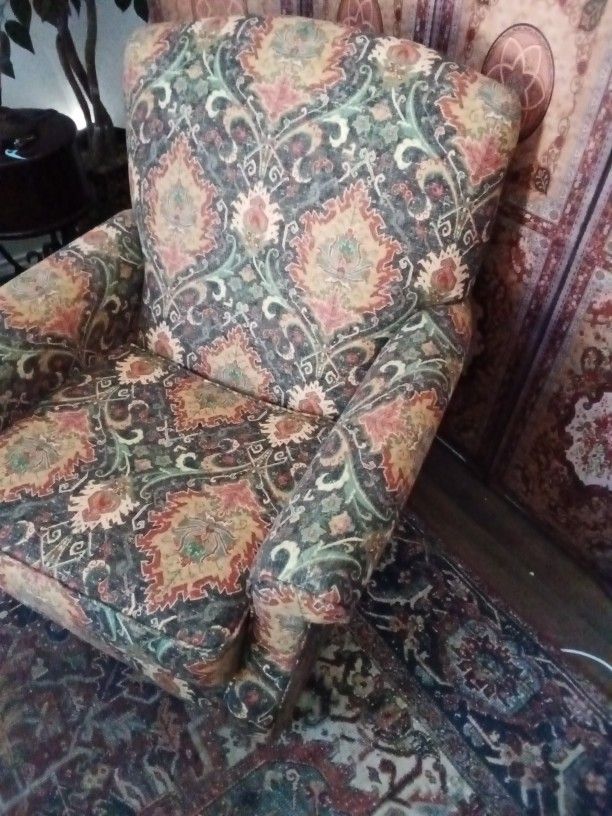 Karma Mardi Gras Accent Chair"Read Description"
