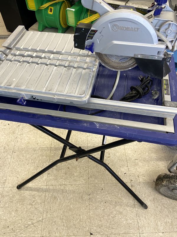 Kobalt Tile Saw for Sale in Austin, TX OfferUp