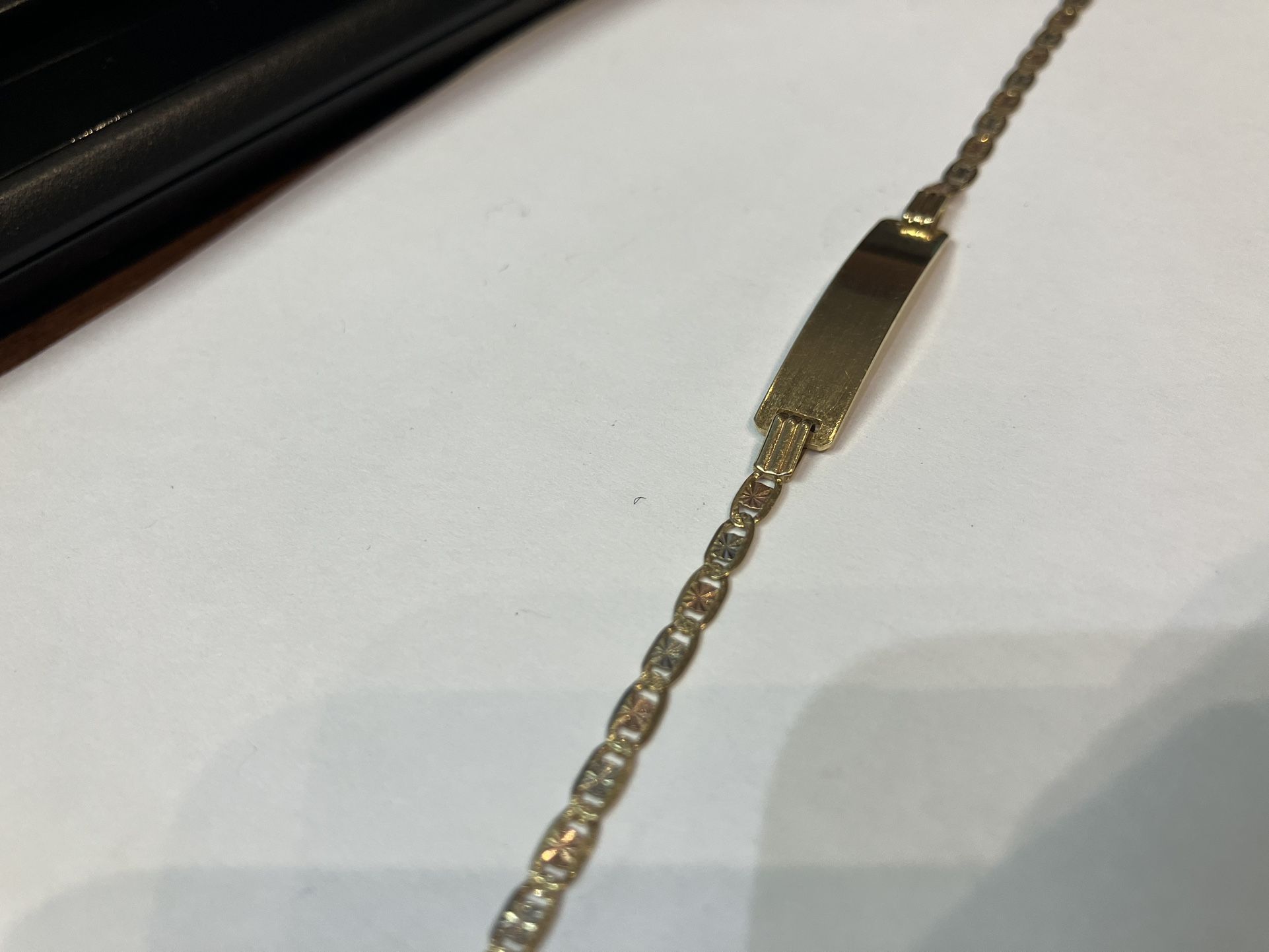 14k Gold Baby Bracelet #109842-2 MJ