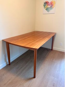 Wooden dining table (chairs available)