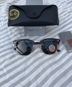 Polarized Lenses Unisex Sunglasses Club Master 3016 Rayban 