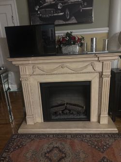Beautiful fireplace