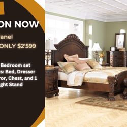 North Shore Panel Bedroom Set 