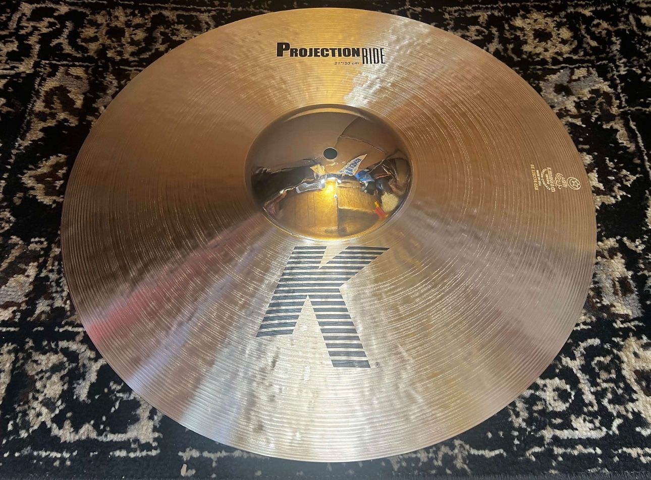 Zildjian 21” K Custom Projection Ride – Brand New Condition