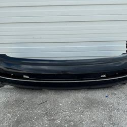 07-15 Audi Q7 Rear Bumper Cover Panel OEM