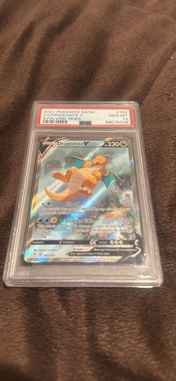 Pokémon Dragonite V alt art Psa 10