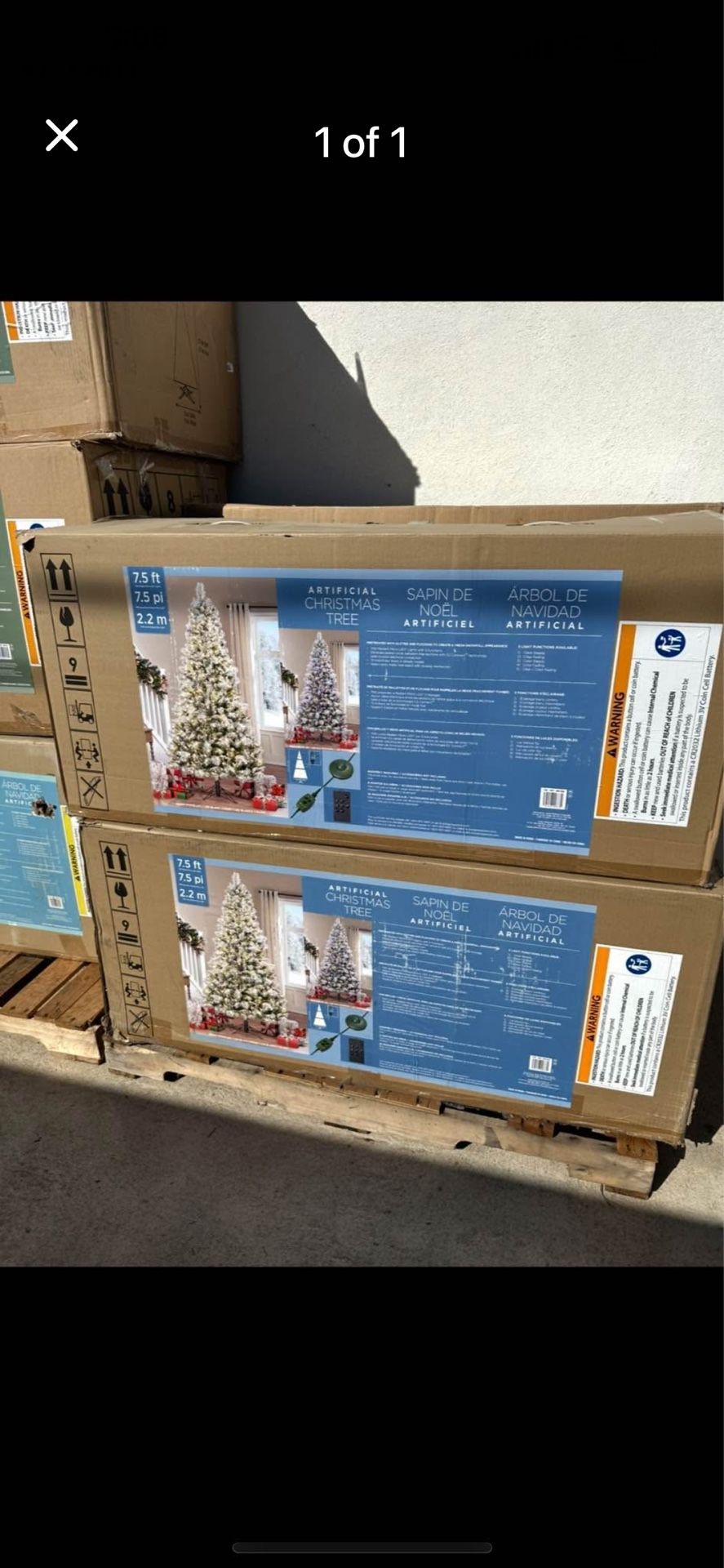 LAST 7.5ft Costco Christmas Tree New Will Test