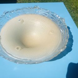 Antique  Art Deco  Ceiling  Light Fixture  10 inches  Wide  Excellent Condition 