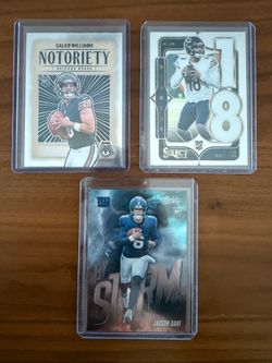 Caleb Williams / Jaxson Dart Rookie Cards