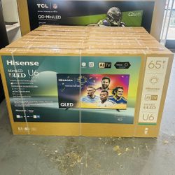 65” Hisense ULED FIRE TV Brand New In Box 