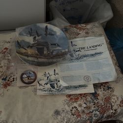 The Landing Collectible Plate