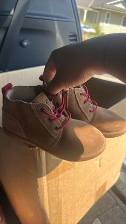 Toddler Suede Lace-Up Boots