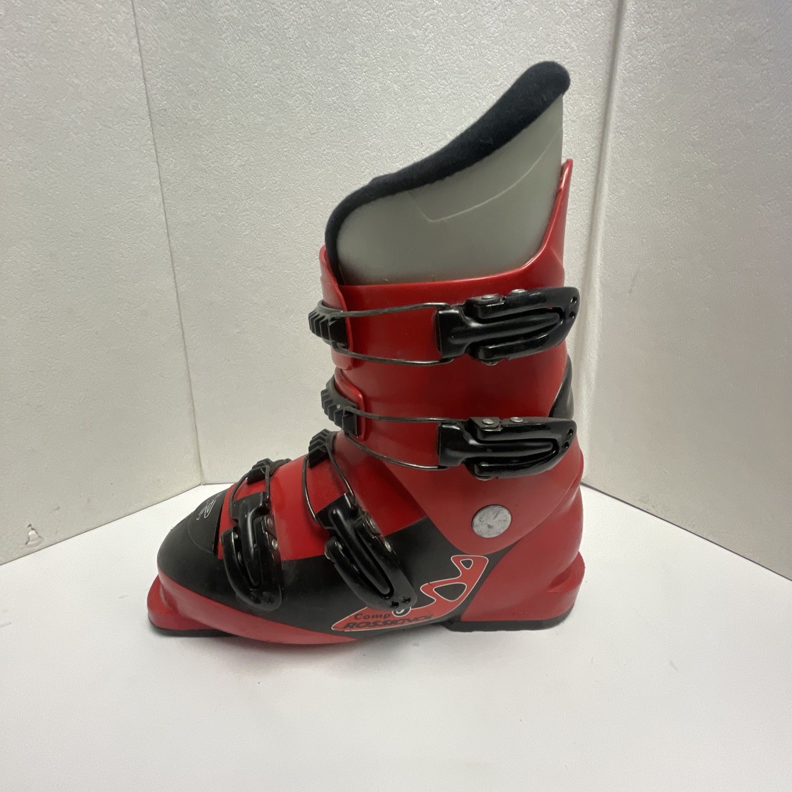 Rossignol Ski Boots Comp J Junior - 23-23.5, 274 mm - Red