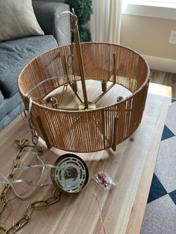 New boho light fixture chandelier