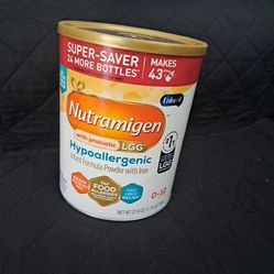 Nutramigen. With Probiotic LGG. Hypoallergenic 