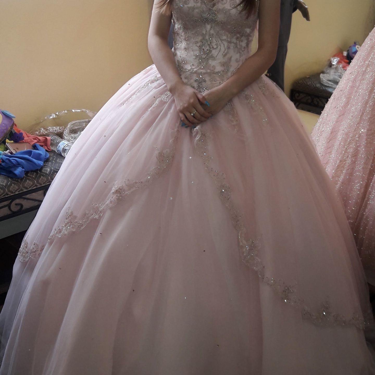 New Dress For Quincenera /Sweet 16 Size Medium