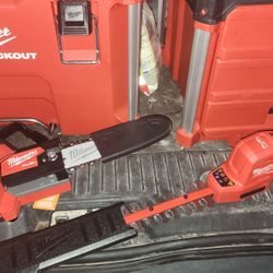 Milwaukee Chainsaw And Trimmer M12