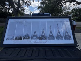 Wall Art Large Eiffel Tower Picture
