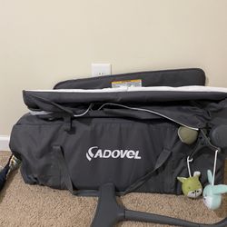 Adovel Pack N Play Bassinet With Changing Table