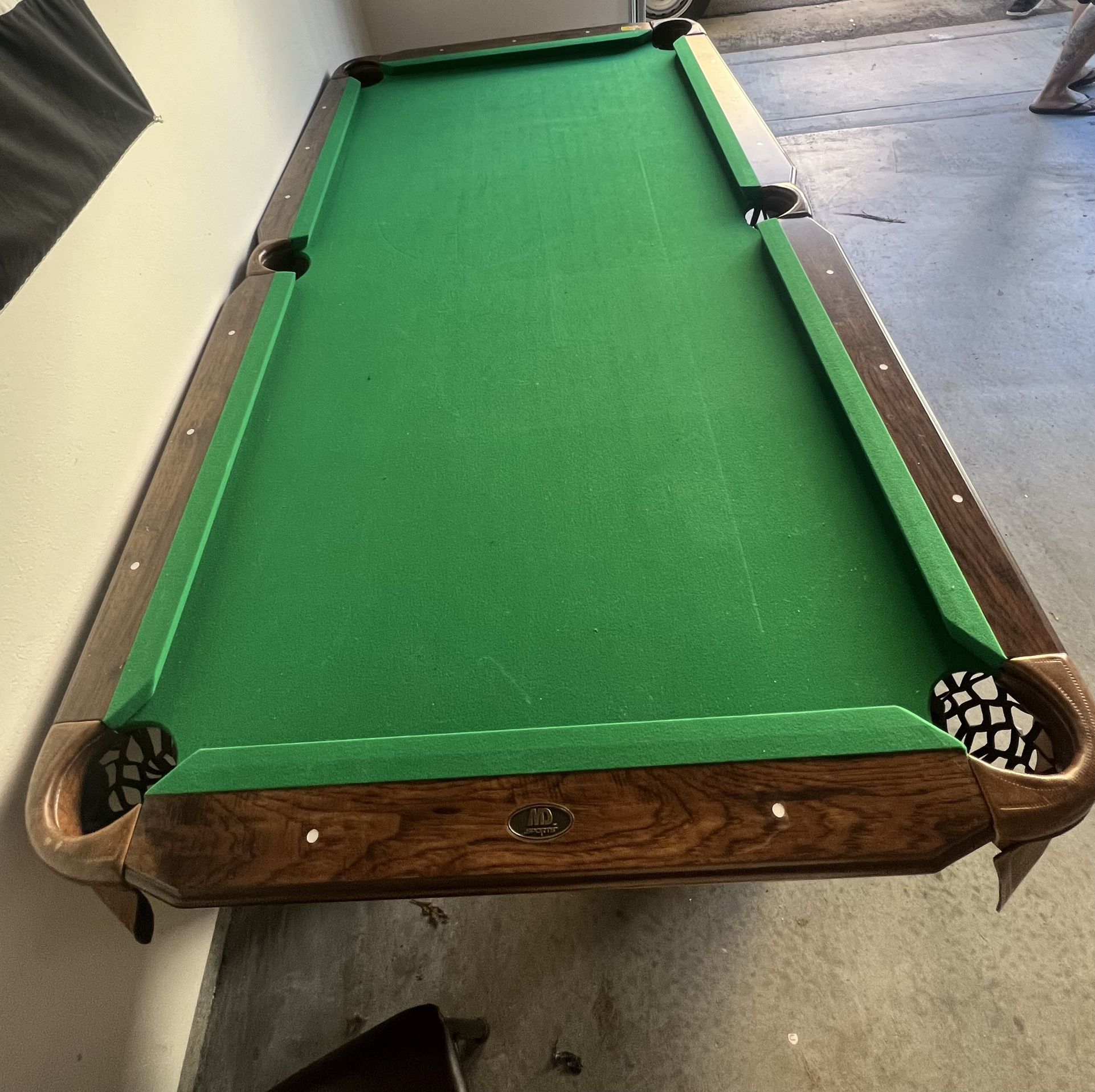 Pool Table With Game Set
