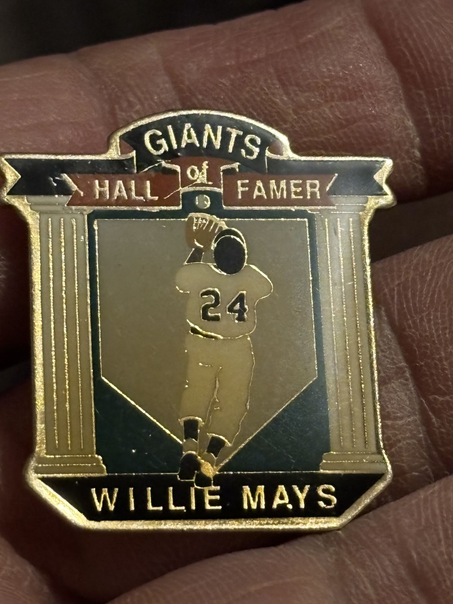 Vintage San Francisco Giants Willie Mays Pin