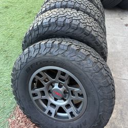 OEM Trd Toyota Tacoma Wheels And Ties 4Runner 