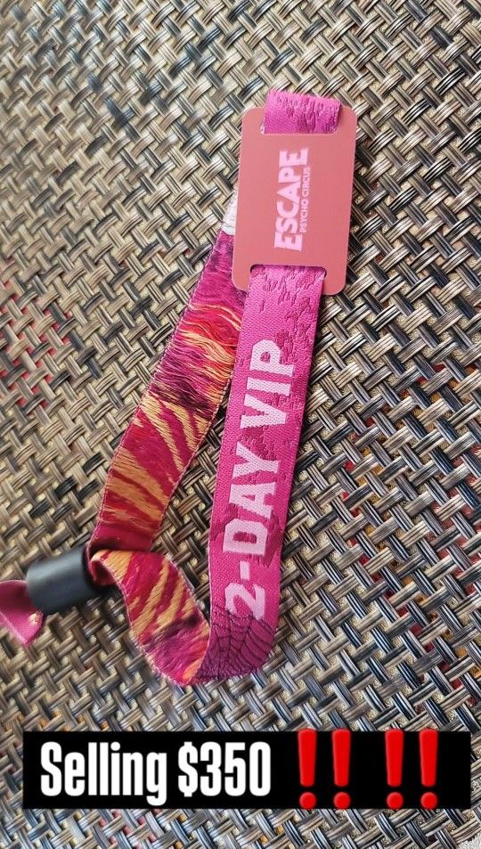 One 2-day VIP Escape Ticket