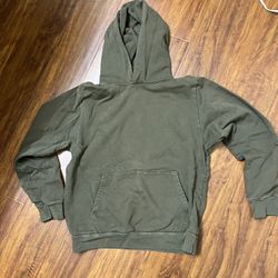 Blank Olive Hoodie