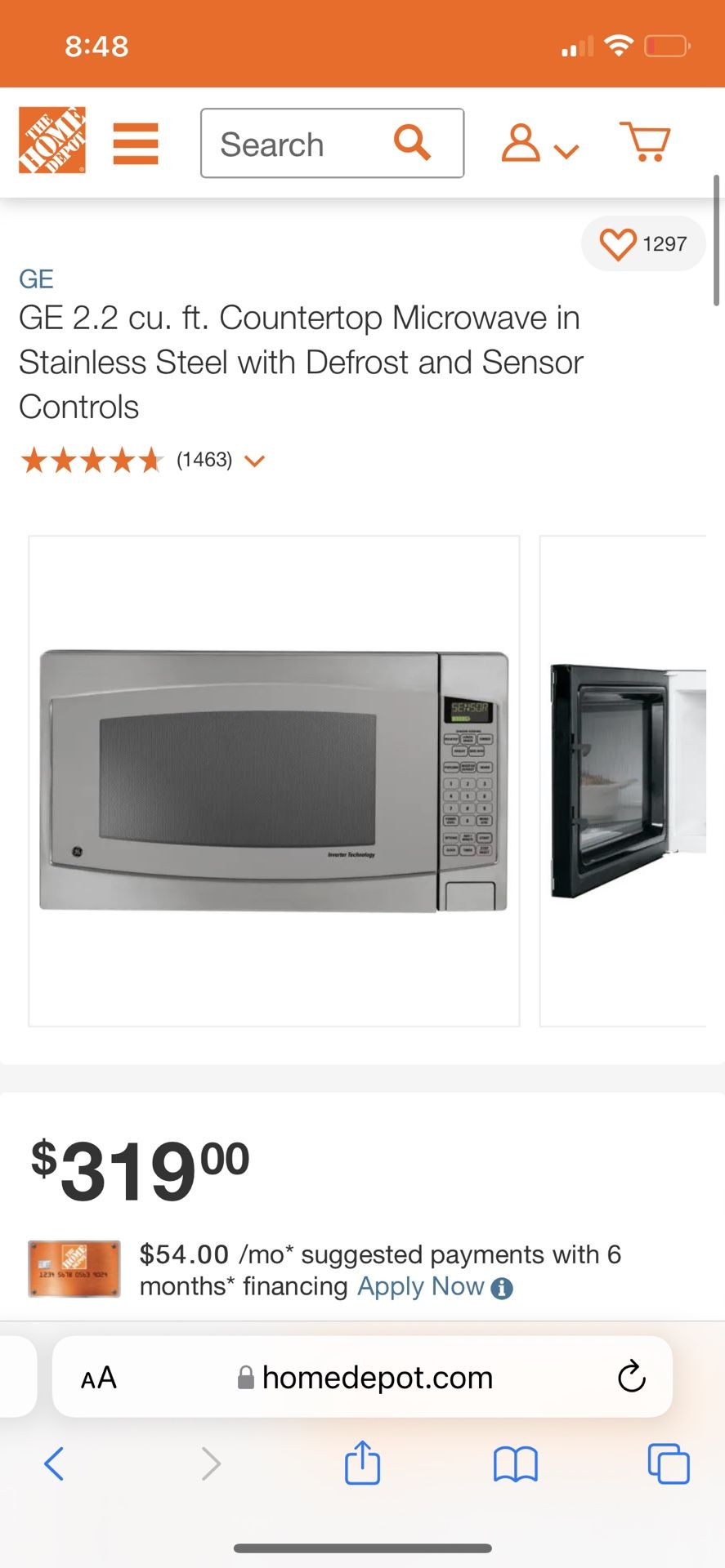 Microondas LG