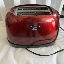 Red Oster Toaster