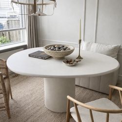 Egg Shaped Organic Dining Table ! DELIVERY AVAILABLE