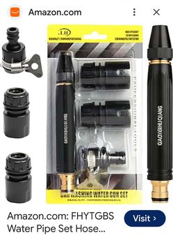 High Pressure Power Washer Nozzle with Connectors